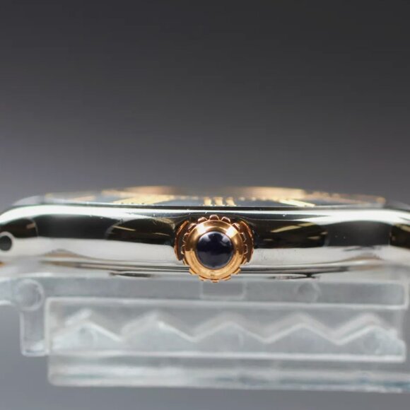 New Condition Ladies Cartier 18kt Gold/Stainless Steel Watch